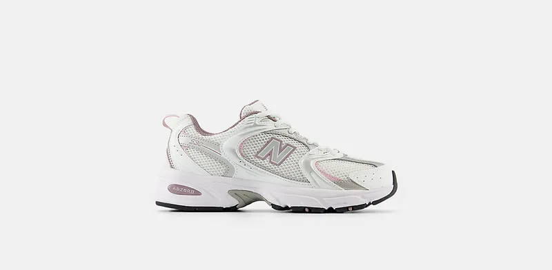 New Balance 530 “White/Silver Metalic/Ice Wine/Mid Century Pin” “White/Silver/Ice Wine” | MR530SGC