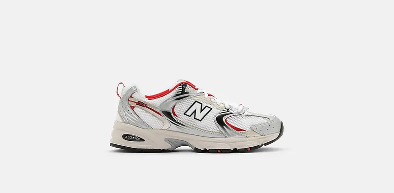 New Balance 530 White Grey Red | MR530ZNR