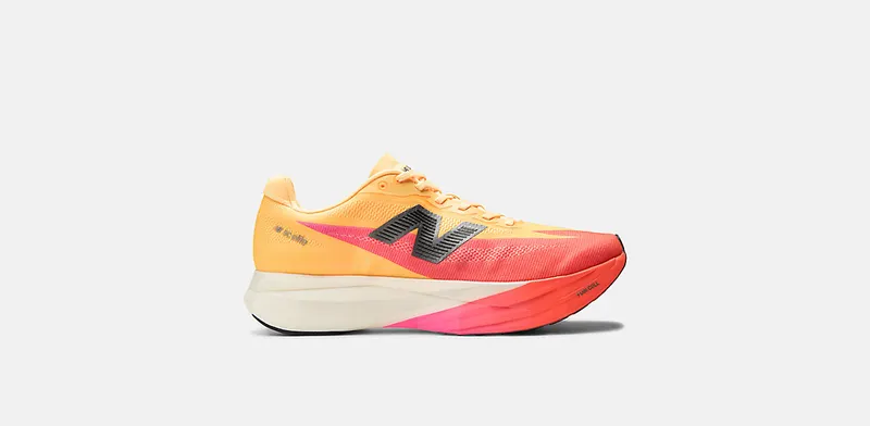 NEW BALANCE FuelCell SuperComp Elite v5 “TANGERINE HEAT / WHITE PEACH / PINK HEAT” | MRCEL3UD