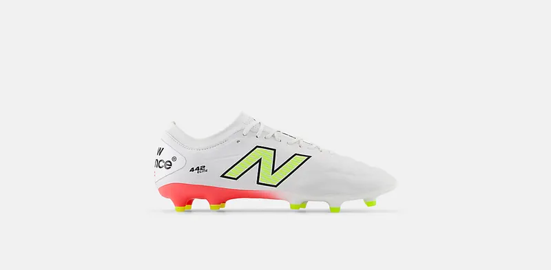 New Balance 442 Elite FG v2 White Energy Red Hi-Lite | MS41FEB2