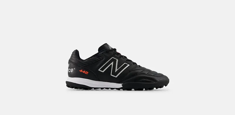 New Balance 442 Pro TF v2 Black White Team Red | MS41TBK2