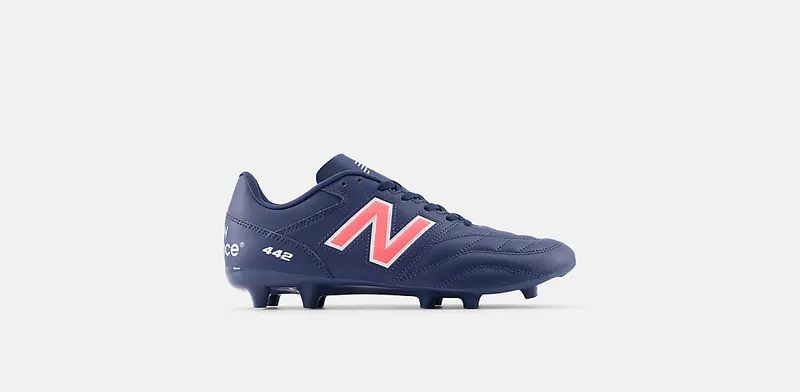 New Balance 442 Academy FG v2 Navy Silver Energy Red “Nb Navy / Silver / Energy Red” | MS43FMP2