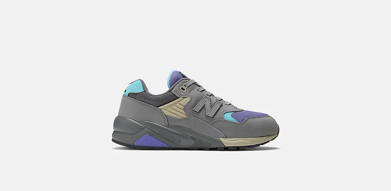 New Balance 580 Shadow Grey Electric Indigo Virtual Blue | MT580VA2