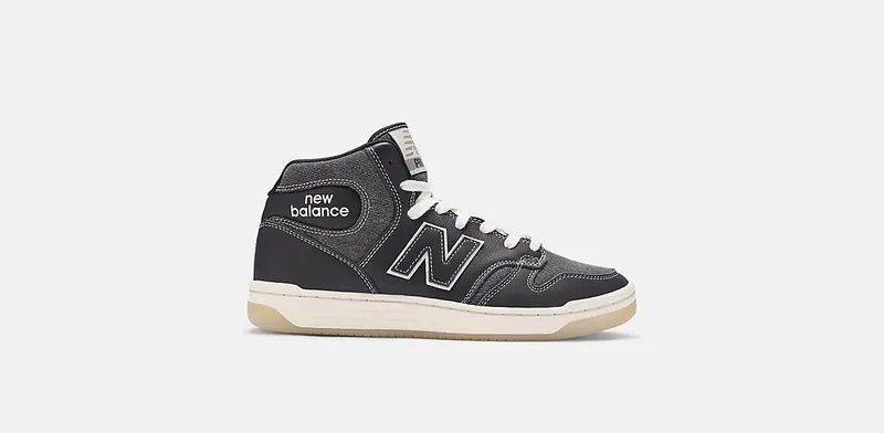 New Balance Numeric 480 High Brooklyn Projects “Black / White / Gum” | NM480HDD