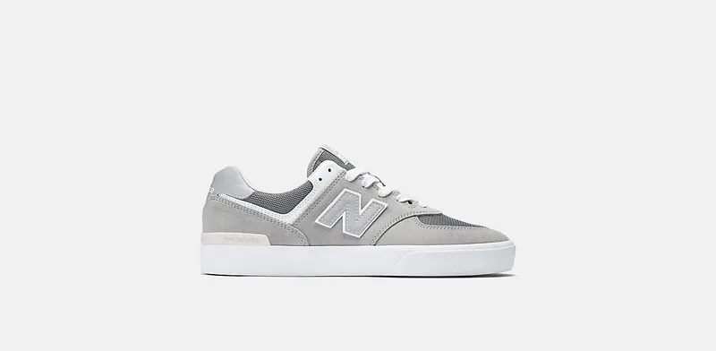 New Balance Numeric 574 Vulc Grey White | NM574VGY