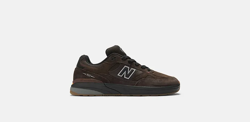 New Balance Numeric 933 Andrew Reynolds Black Gum “Brown / Black” | NM933BAR