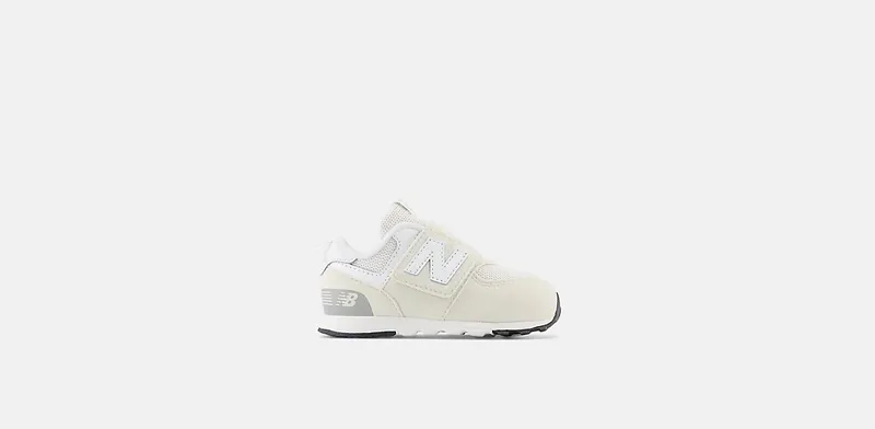 New Balance 574 Hook and Loop Nimbus Cloud White | NW574EVW