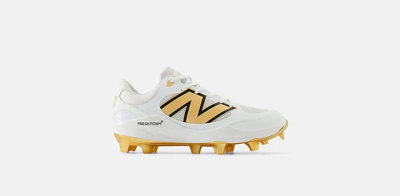 New Balance Fresh Foam 3000v7 Molded White Metallic Gold | PL3000L7