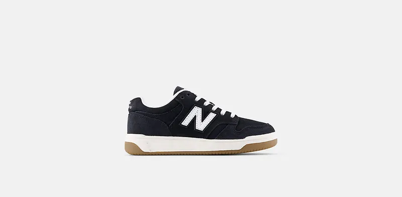 New Balance B480 Lace White Black (PS) “Nb 103 White / Black” | PSB480SB