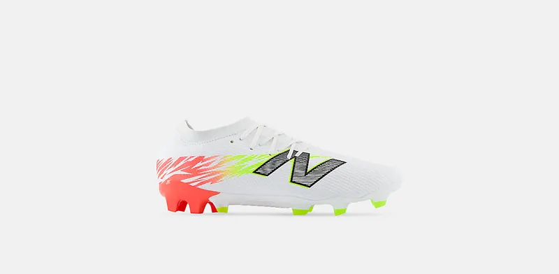 New Balance Furon Team FG V8 White Energy Red Hi-Lite | SF3FIB8