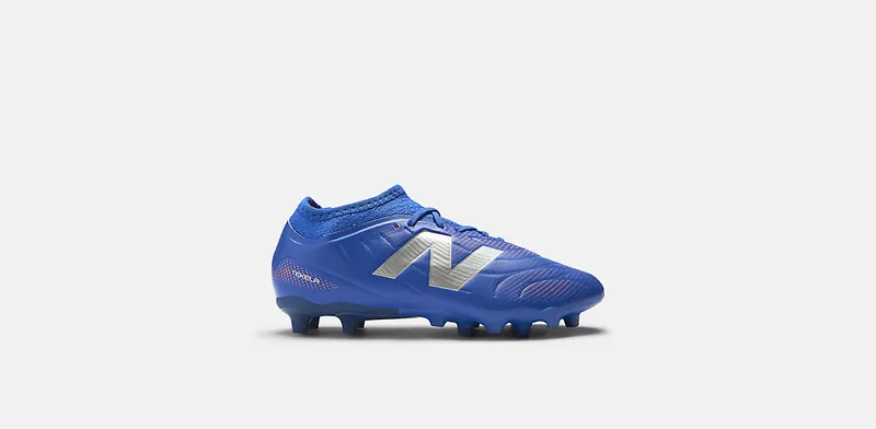 New Balance Tekela Team Low Laced FG V5 Blue Gemstone Energy Red Silver | SJT3FMP5