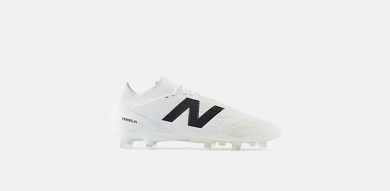 New Balance Tekela Elite Low Laced FG v5 White Black Gold “Nb 103 White / Black 100 / Gold” | ST1FLWG5