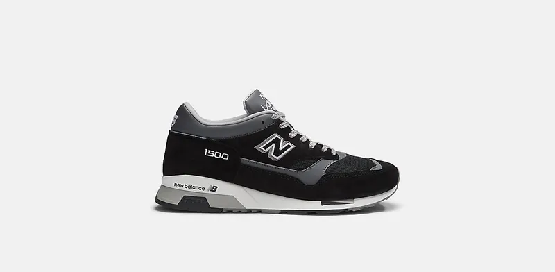 New Balance 1500 MiUK Black Smoked Pearl “Black / Smoked Pearl / Silver” | U1500PBK