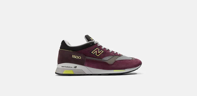 New Balance 1500 MiUK Plum Wine Neon Yellow “Plum Wine / Winter Flare / Neon Yellow” | U1500PUL