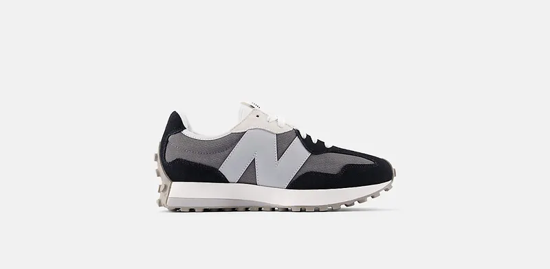 New Balance 327 Black Lights Out Grey | U327LNB
