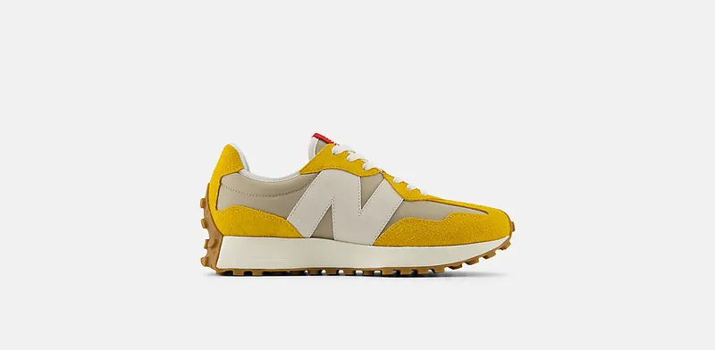 New Balance 327 Varsity Gold Beige “Varsity Gold / Grey / Red” | U327SB