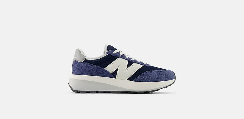 New Balance 370 Navy White | U370AG