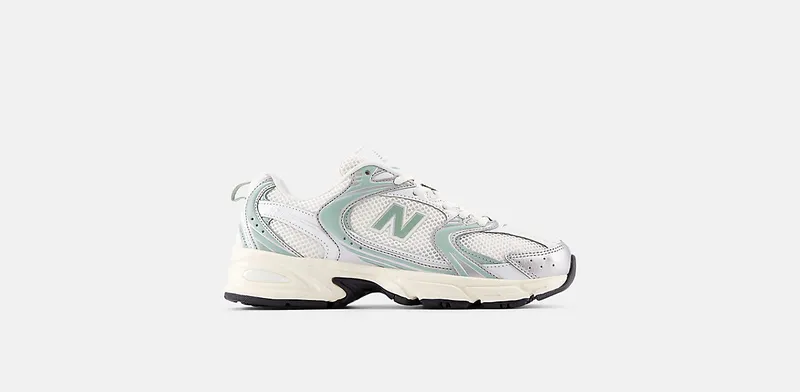 New Balance 530 Silver Metallic Mosaic Green | U530SEB