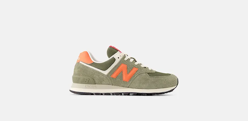 New Balance 574 Dark Olivine Flare | U574BGR