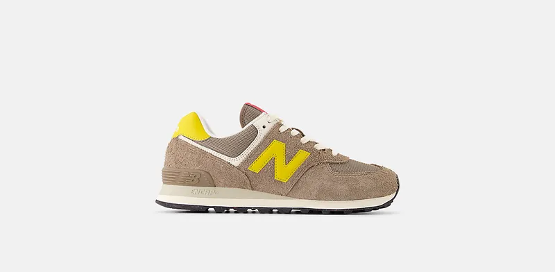 New Balance 574 Mushroom Ginger Lemon | U574BYW