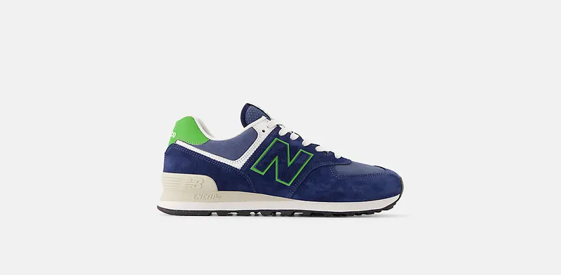 New Balance 574 Navy Alpine Green “Nb Navy / Alpine Green” | U574QBL