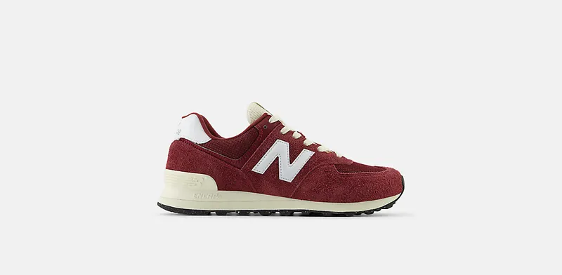 New Balance 574 Classic Crimson “Classic Crimson / White / Angora” | U574RBK