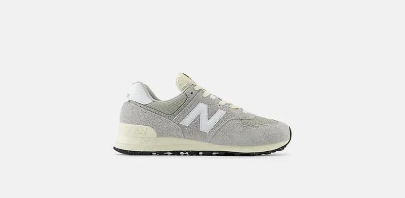 New Balance 574 Concrete White Angora | U574RBL