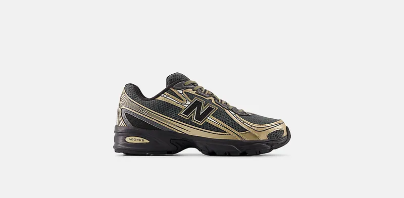 New Balance 740 “Gold Cement” “Black/Black Cement/Castlerock/Gold Metallic” | U740BD2