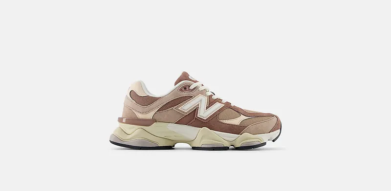 New Balance 9060 “Sparrow” “White / Burgundy” | U9060EEH