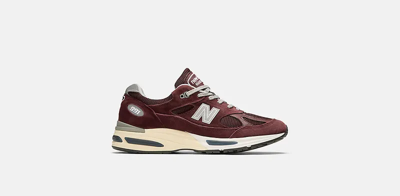 New Balance 991v2 MiUK Catawba Grape | U991AU2