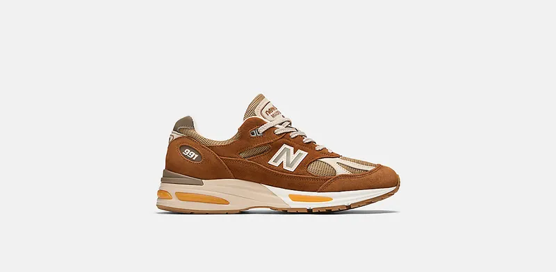 New Balance 991v2 MiUK Caramel Cafe “Carmel Cafe / Dijon” | U991GB2