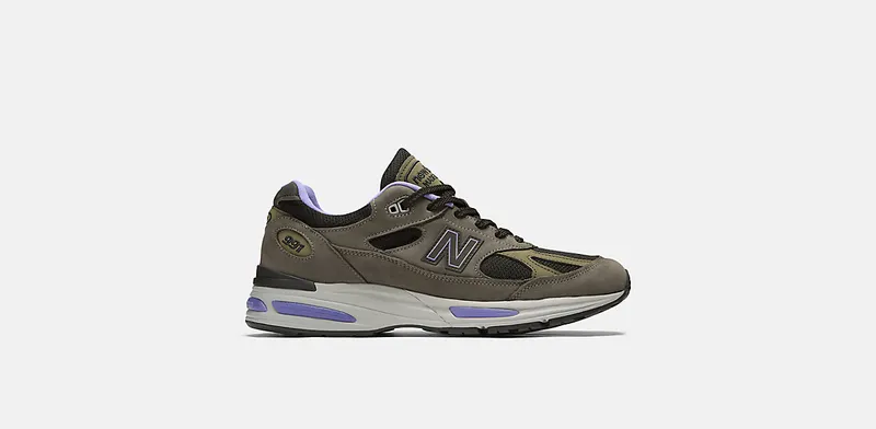 New Balance Made in UK 991v2 Iconic Influences “Raven” “Magnet Met Black En Corsican Blue” | U991GP2