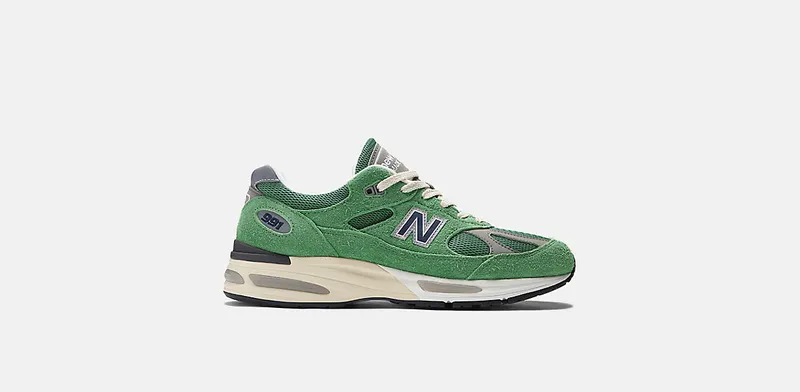 New Balance 991v2 MiUK Mineral Green “Mineral Green / Comfrey / Moon Mist” | U991GV2