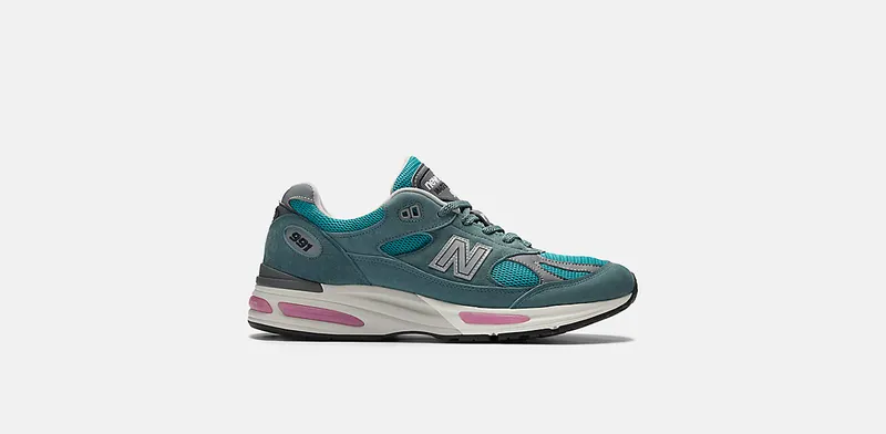 New Balance 991v2 “MiUK Porcelain Green” “Porcelain Green/Trooper/Silver” | U991TT2