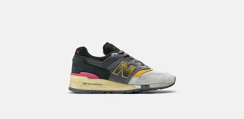 New Balance 997 “CNCPTS – Montage” “Grey/Black/Yellow/Multicolor” | U997CNP