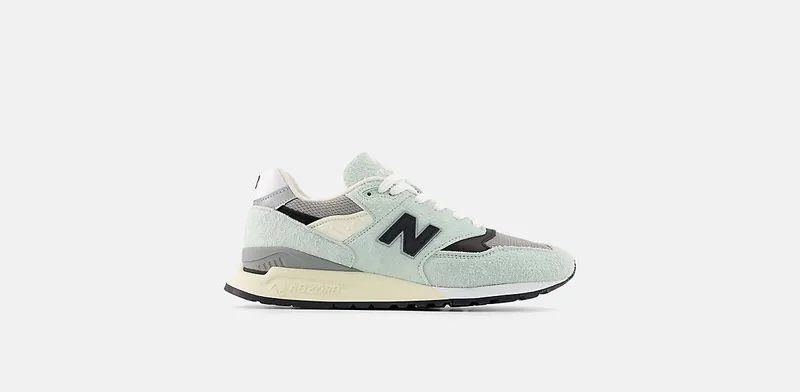New Balance 998 MiUSA The Whitaker Group Willful Bias “Jade Green / Cream / Black” | U998WG