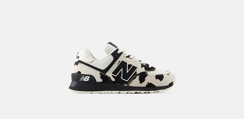 New Balance 574 “Cow Print” “Black With Linen” | W574PH