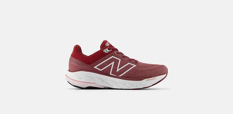 New Balance Fresh Foam 860v14 Washed Burgundy Monarch Burgundy Pink Granite | W86014F