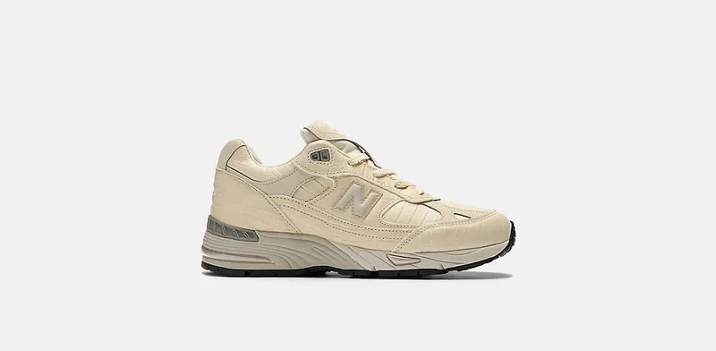 New Balance 991 (W) “Cream Croc” “Croc / Oyster / Grey / Pistachio / Shell” | W991CR1