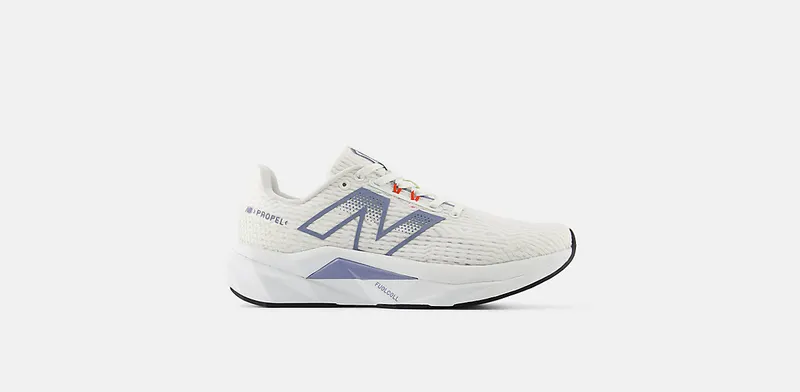 New Balance FuelCell Propel v5 Sea Salt Dusk Shower White | WFCPRCZ5