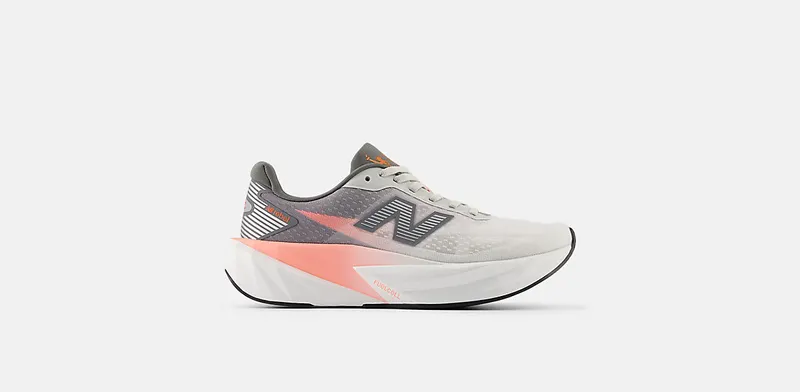 New Balance TCS NYC Marathon FuelCell Rebel v5 Grapefruit Grey Matter Poppy | WFCXNY5