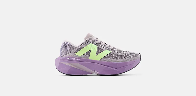 NEW BALANCE FuelCell SuperComp Trainer v3 “TRUFFLE SALT / CANDIED VIOLET” | WRCX7RC