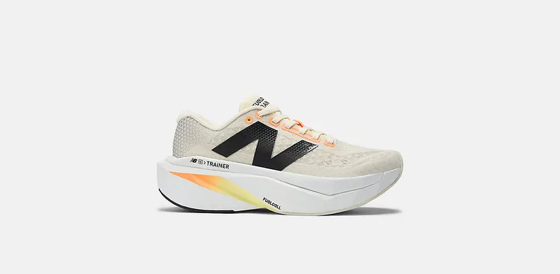 New Balance FuelCell SuperComp Trainer v3 Angora Hot Mango “Angora / Hot Mango / Black” | WRCXCA4