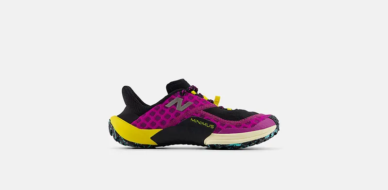 New Balance Minimus Trail Purple Fuchsia Black Ginger Lemon | WTM10LP1