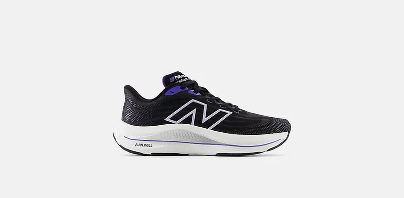 New Balance FuelCell Walker Elite Black Electric Indigo Grey Violet | WWWKELB1