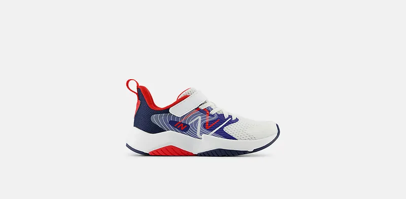 New Balance Rave Run v2 Bungee Lace Team Royal White True Red | YTRAVAM2