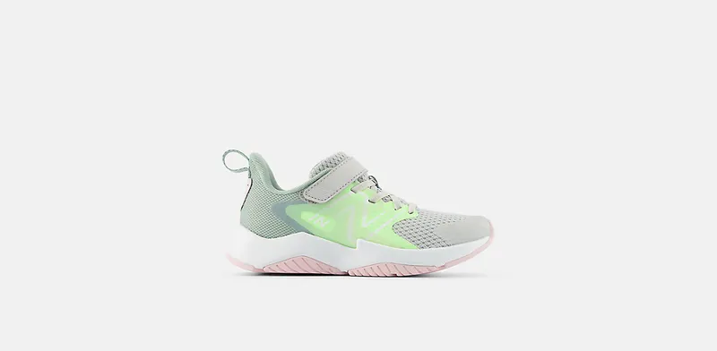 New Balance Rave Run v2 Bungee Lace Grey Matter Mint Flash Mosaic Green | YTRAVE2