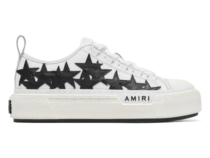 AMIRI Stars Court Low White Black | AWFOSR1035-111