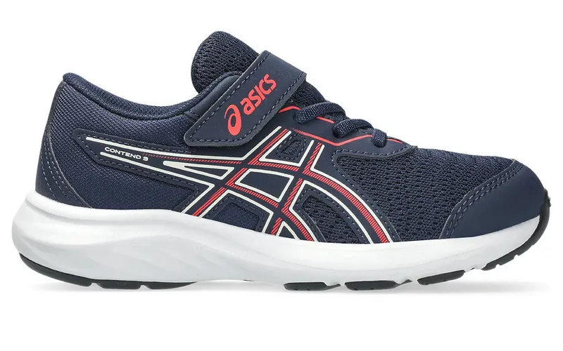 ASICS Contend 9 Midnight Flash Red | 1014A338-407
