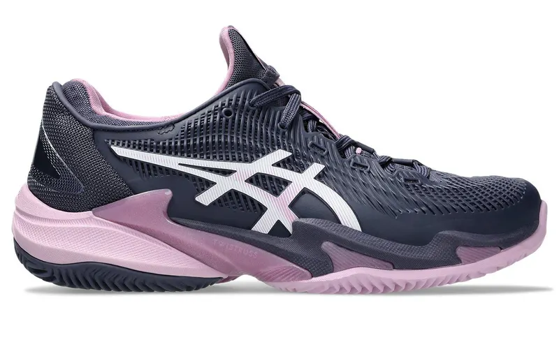 ASICS Court FF 3 Clay Indigo Fog White | 1042A221-500
